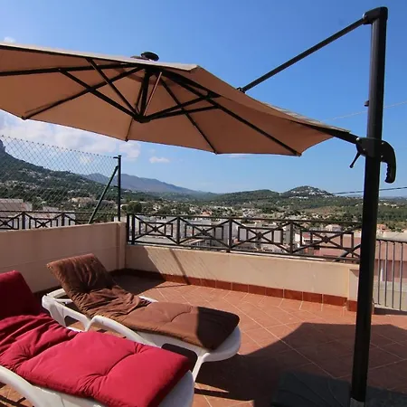 Con Amplia Terraza Y Piscina - Bahia Apartment Calpe